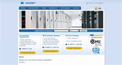 Desktop Screenshot of deninet.hu